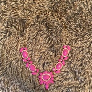 J Crew Pink Statement Necklace